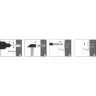 Крючок двойной WASSERKRAFT ABENS K-3223D